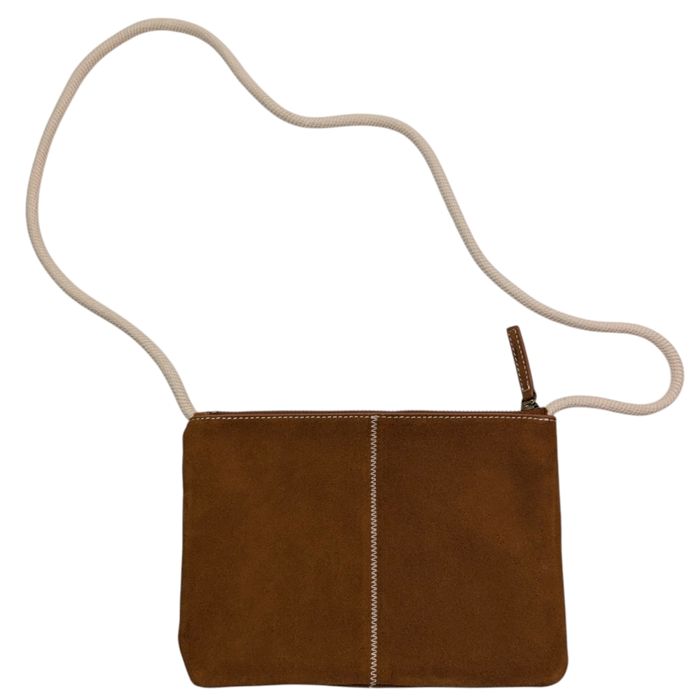 GAP Brown Crossbody Bag with Minimalist Design